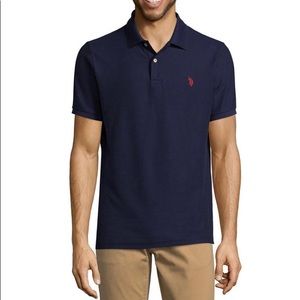 Men’s Polo Shirt with Purple Polo Horse